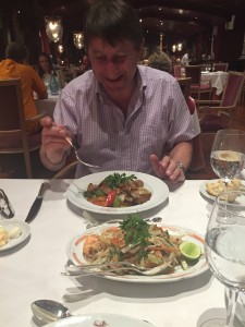 A small Thai meal in the hotel!