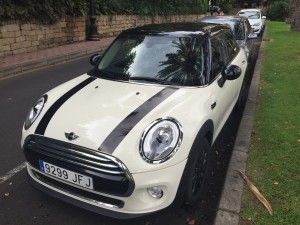 Our hire car