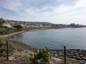 Wallking along the prom