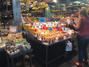 If it is edible, there is a stall selling it at La Boqueria