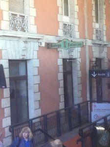 The station bar in Narbonne