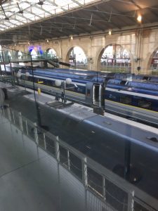 Our Eurostar at Gare du Nord