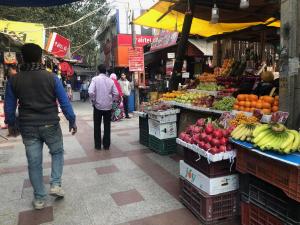 The INA Market is colourful and full of life!