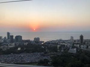 One attempt to get the sunset over Mumbai