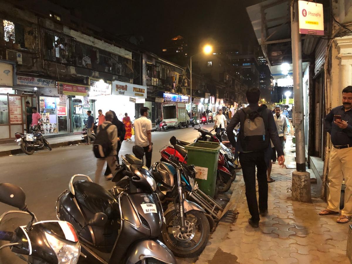 A typical Indian street