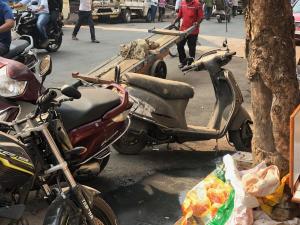 Handcarts are used for transporting most things